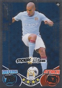 Sticker Nigel De Jong - English Premier League 2010-2011. Match Attax - Topps