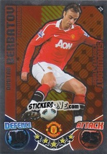 Figurina Dimitar Berbatov - English Premier League 2010-2011. Match Attax - Topps