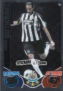 Cromo Jonas Gutierrez - English Premier League 2010-2011. Match Attax - Topps