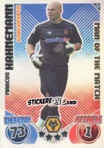 Sticker Marcus Hannemann - English Premier League 2010-2011. Match Attax - Topps