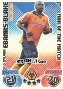 Figurina Sylvan Ebanks-Blake - English Premier League 2010-2011. Match Attax - Topps