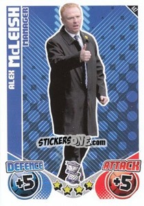Sticker Alex McLeish - English Premier League 2010-2011. Match Attax - Topps
