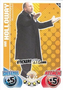 Sticker Ian Holloway - English Premier League 2010-2011. Match Attax n. 449 - Topps