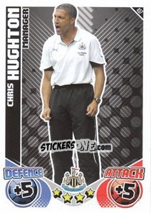 Sticker Chris Hugthon - English Premier League 2010-2011. Match Attax - Topps
