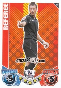 Figurina Referee - English Premier League 2010-2011. Match Attax - Topps