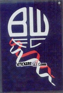 Sticker Emblem of Bolton - English Premier League 2010-2011. Match Attax - Topps
