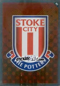 Figurina Emblem of Stoke - English Premier League 2010-2011. Match Attax - Topps