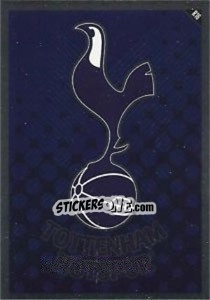 Cromo Emblem of Tottenham - English Premier League 2010-2011. Match Attax - Topps