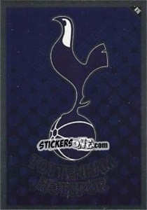 Sticker Emblem of Tottenham - English Premier League 2010-2011. Match Attax n. R16 - Topps