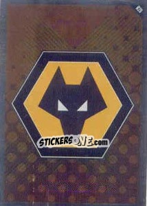 Sticker Emblem of Wolverhampton - English Premier League 2010-2011. Match Attax - Topps