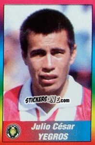 Sticker Julio César Yegros - Copa América 1999 - Navarrete