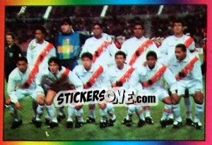 Cromo Equipo - Copa América 1999 - Navarrete