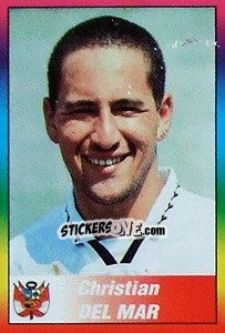 Sticker Christian Del Mar - Copa América 1999 - Navarrete