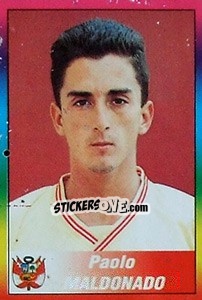 Sticker Paolo Maldonado - Copa América 1999 - Navarrete