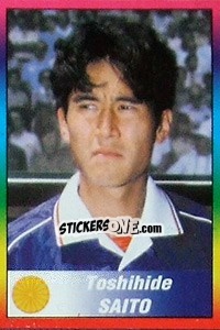 Cromo Toshihide Saito - Copa América 1999 - Navarrete