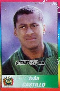 Sticker Iván Castillo - Copa América 1999 - Navarrete