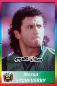 Sticker Marco Etcheverry - Copa América 1999 - Navarrete