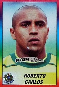 Sticker Roberto Carlos - Copa América 1999 - Navarrete