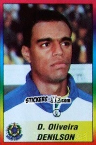 Cromo D. Oliveira Denilson - Copa América 1999 - Navarrete