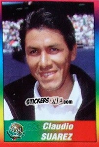 Figurina Claudio Suarez - Copa América 1999 - Navarrete
