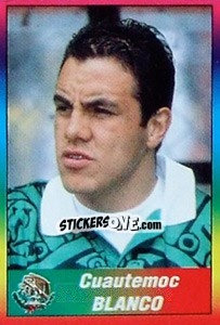 Cromo Cuauhtemoc Blanco