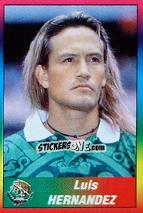 Cromo Luis Hernandez - Copa América 1999 - Navarrete