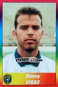 Cromo Danny Vigas - Copa América 1999 - Navarrete