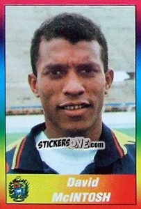 Sticker David McIntosh - Copa América 1999 - Navarrete