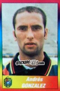 Sticker Andrés Gonzalez - Copa América 1999 - Navarrete