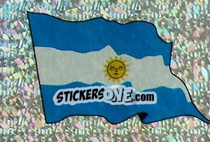 Sticker Bandera - Copa América 1999 - Navarrete