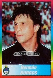 Sticker Germán Burgos - Copa América 1999 - Navarrete