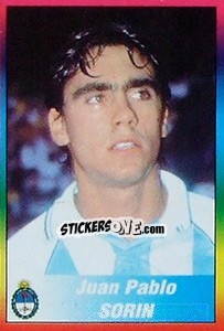 Sticker Juan Pablo Sorin - Copa América 1999 - Navarrete