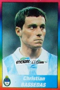 Sticker Christian Bassedas - Copa América 1999 - Navarrete