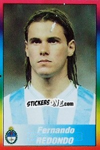 Cromo Fernando Redondo - Copa América 1999 - Navarrete