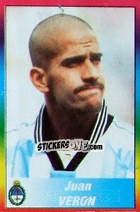 Cromo Juan Veron - Copa América 1999 - Navarrete