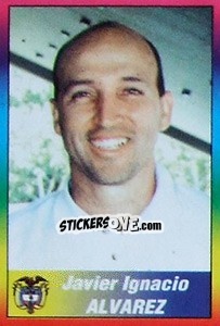 Sticker Javier Ignacio Alvarez - Copa América 1999 n. 173 - Navarrete