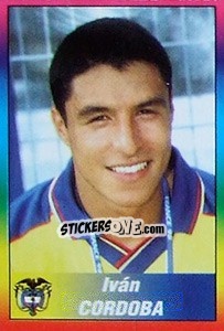 Sticker Iván Cordoba - Copa América 1999 - Navarrete