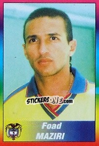 Sticker Foad Maziri - Copa América 1999 - Navarrete