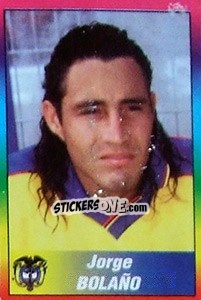 Cromo Jorge Bolaño - Copa América 1999 - Navarrete