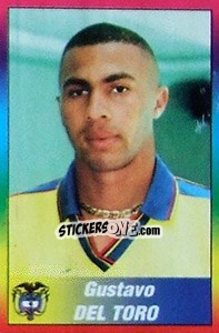 Sticker Gustavo Del Toro - Copa América 1999 - Navarrete