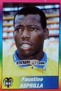 Figurina Faustino Asprilla - Copa América 1999 - Navarrete