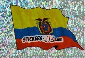 Cromo Bandera - Copa América 1999 - Navarrete