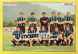 Sticker Squadra - Calciatori 1966-1967 n. 2 - Panini