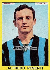 Cromo Alfredo Pesenti - Calciatori 1966-1967 - Panini