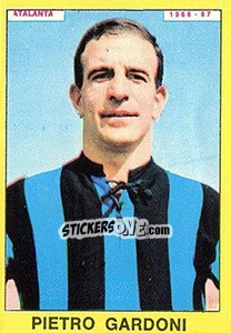 Sticker Pietro Gardoni - Calciatori 1966-1967 - Panini