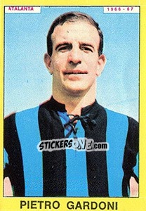 Cromo Pietro Gardoni - Calciatori 1966-1967 n. 7 - Panini
