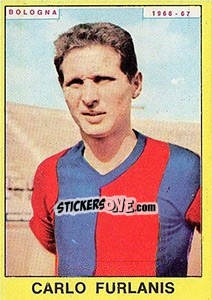 Sticker Carlo Furlanis - Calciatori 1966-1967 n. 20 - Panini