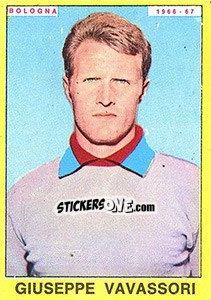 Sticker Giuseppe Vavassori - Calciatori 1966-1967 n. 21 - Panini