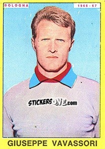 Sticker Giuseppe Vavassori - Calciatori 1966-1967 - Panini