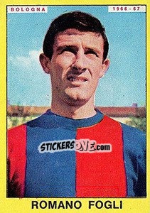Sticker Romano Fogli - Calciatori 1966-1967 n. 25 - Panini